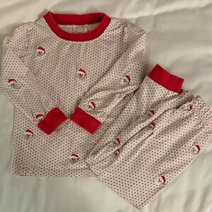Cecil & Lou Boys Pajama Set size 3 Red and White polka Dots